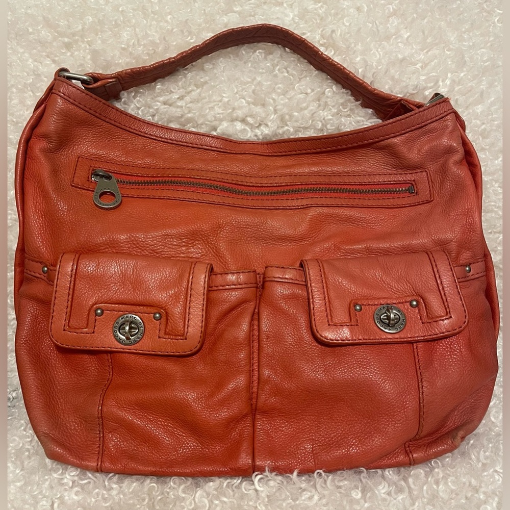 Marc by Marc Jacobs Burnt Orange Large Leather Purse